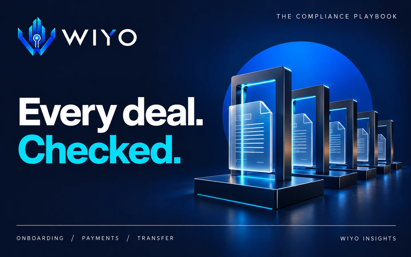 WIYO: Every deal. Checked. Five architectural verification gateways.